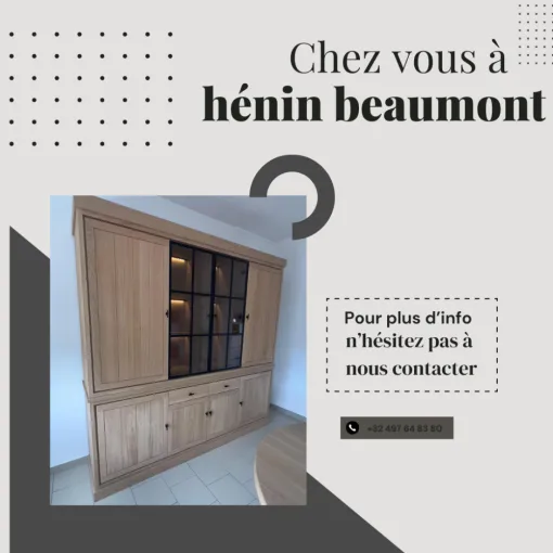 Ce magnifique meuble en bois : Le choix idéal approuvé par nos clients à Hénin-Beaumont !, Comines-Warneton, SRL MEUBLES STYLE-DECOR