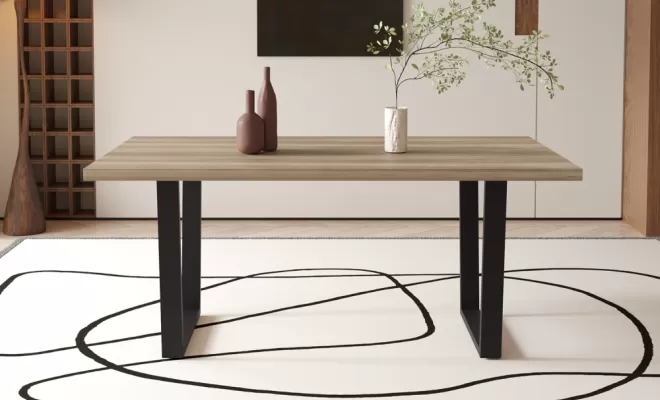 La Table "ARMIN" : votre touche de modernité, disponible près de la Madeleine !, Comines-Warneton, SRL MEUBLES STYLE-DECOR