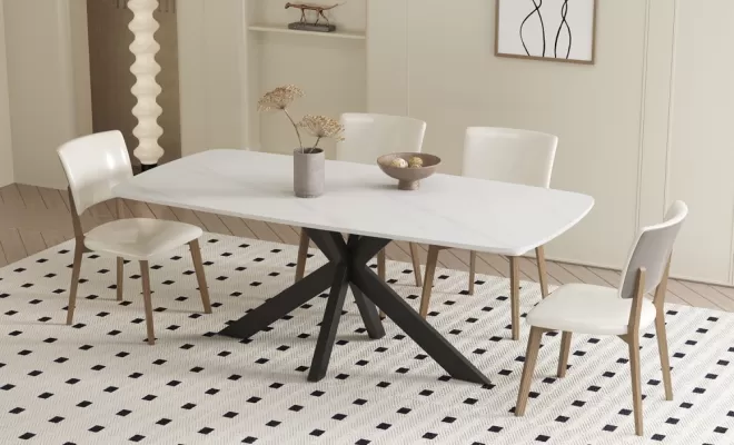 Magnifique table en pierre près de Béthune, Comines-Warneton, SRL MEUBLES STYLE-DECOR