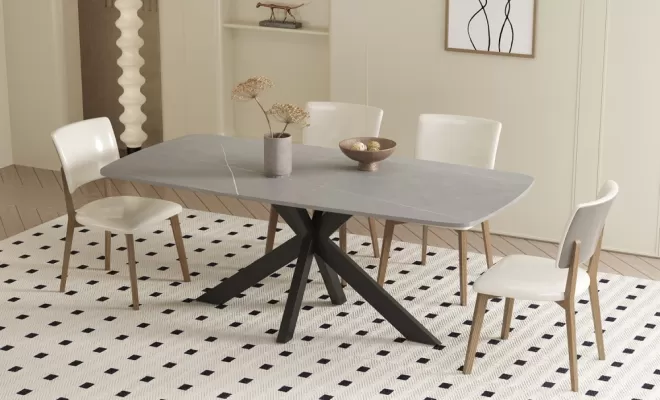 Magnifique table en pierre près de Béthune, Comines-Warneton, SRL MEUBLES STYLE-DECOR