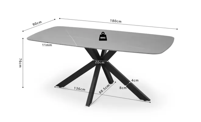 Magnifique table en pierre près de Béthune, Comines-Warneton, SRL MEUBLES STYLE-DECOR
