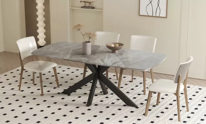 Magnifique table en pierre près de Béthune, Comines-Warneton, SRL MEUBLES STYLE-DECOR