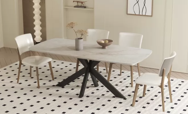 Magnifique table en pierre près de Béthune, Comines-Warneton, SRL MEUBLES STYLE-DECOR