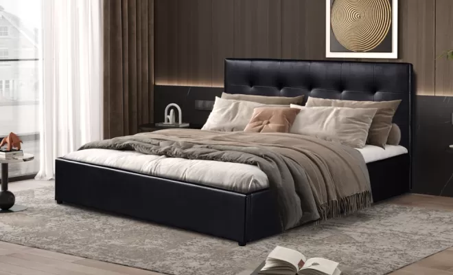 Wervicq : Maximisez votre espace avec l'élégant lit coffre "PORTO"., Comines-Warneton, SRL MEUBLES STYLE-DECOR