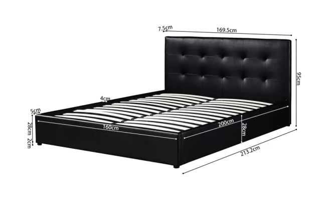 Wervicq : Maximisez votre espace avec l'élégant lit coffre "PORTO"., Comines-Warneton, SRL MEUBLES STYLE-DECOR