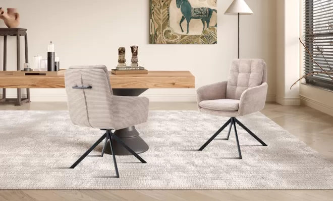 CHAISE PIVOTANTE "LUNA" : LE CONFORT ROTATIF DESIGN, EXPÉDIABLE JUSQU'À TOULOUSE !, Comines-Warneton, SRL MEUBLES STYLE-DECOR