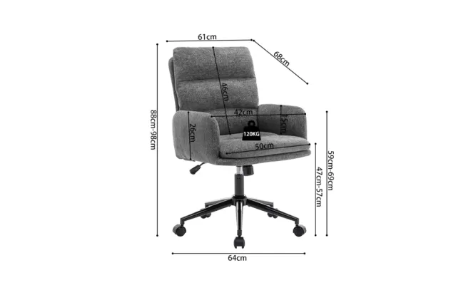 Chaise de bureau ergonomique à quelques minutes de Merville !, Comines-Warneton, SRL MEUBLES STYLE-DECOR