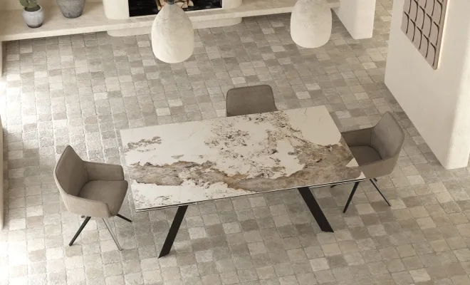 Table de repas Grand Ontario livrée à Gravelines, Comines-Warneton, SRL MEUBLES STYLE-DECOR