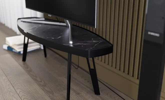 Livraison d'un meuble TV Murano à Beauville , Comines-Warneton, SRL MEUBLES STYLE-DECOR