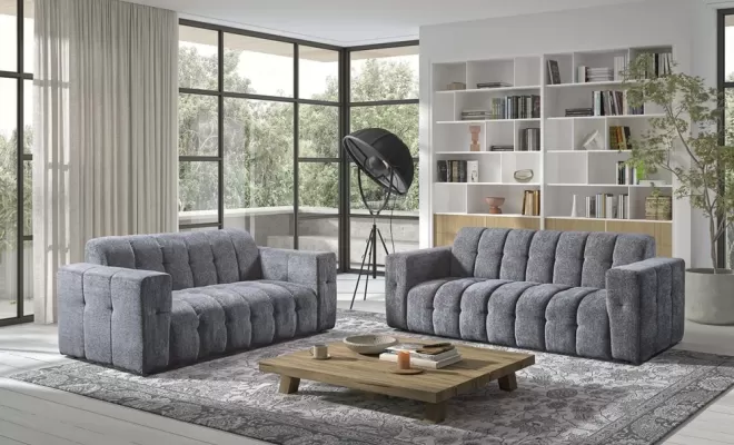 CANAPÉ "NICE" : Le design modulable et le confort texturé pour votre salon à la couture !, Comines-Warneton, SRL MEUBLES STYLE-DECOR