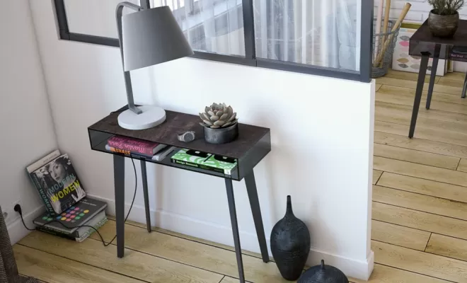 Livraison de la console Boston à Reims – style rétro et fonctionnalité, Comines-Warneton, SRL MEUBLES STYLE-DECOR