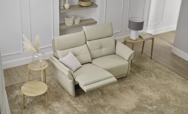 canapé confortable avec relax électrique 